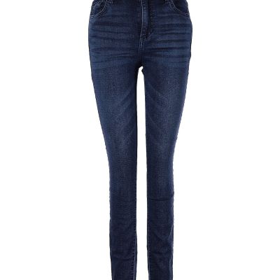 Carly Jean Women Blue Jeggings 7